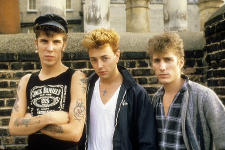 Photocall mit den Stray Cats in London