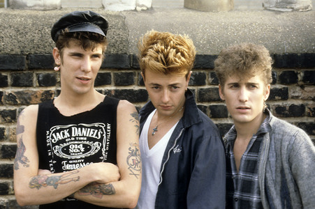 Photocall mit den Stray Cats in London