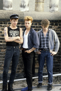 Photocall mit den Stray Cats in London