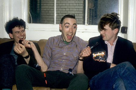 Pressetermin mit Stump in London