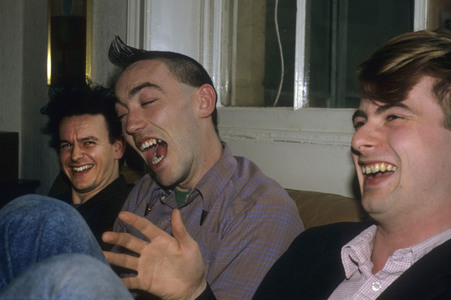 Pressetermin mit Stump in London