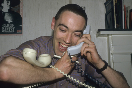 Pressetermin mit Stump in London