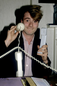 Pressetermin mit Stump in London