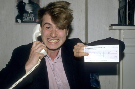 Pressetermin mit Stump in London