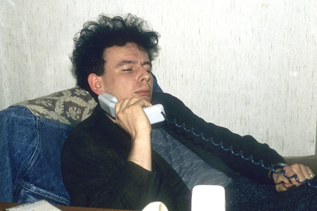 Pressetermin mit Stump in London