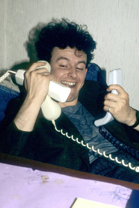 Pressetermin mit Stump in London