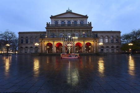 Weihnachtliche Innenstadt von Hannover