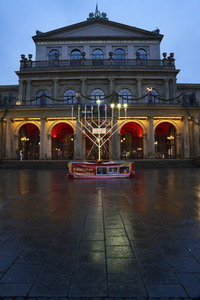 Weihnachtliche Innenstadt von Hannover