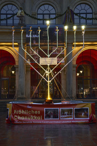 Weihnachtliche Innenstadt von Hannover