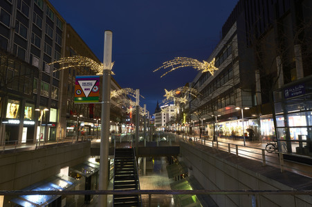 Weihnachtliche Innenstadt von Hannover
