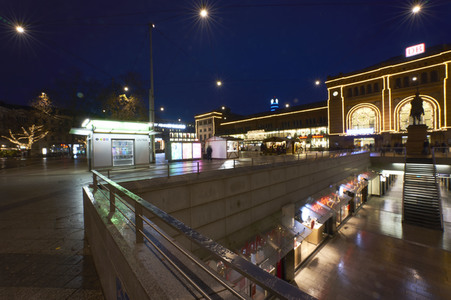 Weihnachtliche Innenstadt von Hannover