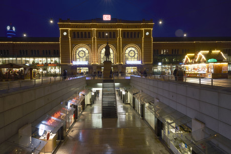 Weihnachtliche Innenstadt von Hannover