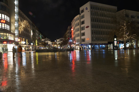 Weihnachtliche Innenstadt von Hannover