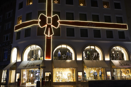 Weihnachtliche Innenstadt von Hannover