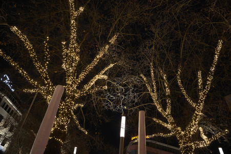 Weihnachtliche Innenstadt von Hannover