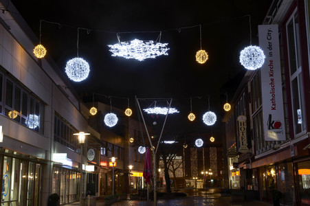Weihnachtliche Innenstadt von Hannover
