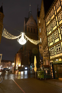 Weihnachtliche Innenstadt von Hannover