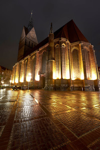 Weihnachtliche Innenstadt von Hannover