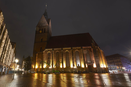 Weihnachtliche Innenstadt von Hannover