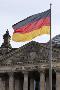 Symbolfoto Deutschlandfahne