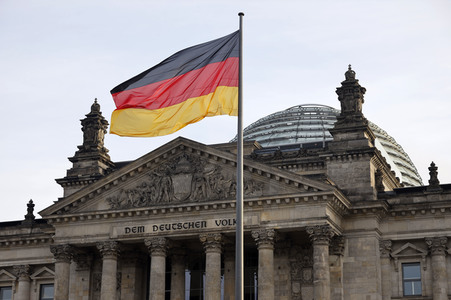 Symbolfoto Deutschlandfahne