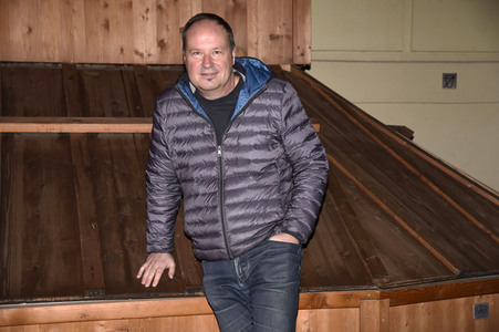 Fototermin mit Dave Kaufmann und Bernhard Ullrich in München