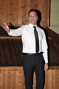 Fototermin mit Dave Kaufmann und Bernhard Ullrich in München