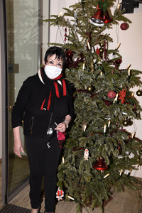 Schokonikolaus-Aktion mit Uschi Ackermann in München