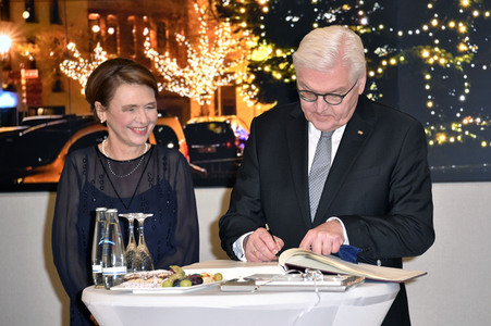Aufzeichnung der ZDF-Sendung 'Weihnachten mit dem Bundespräsidenten' in Bernau bei Berlin