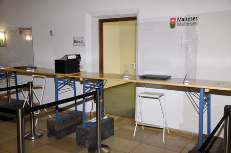 Pressebesichtigung des Impfzentrum Haar