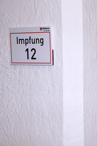 Pressebesichtigung des Impfzentrum Haar