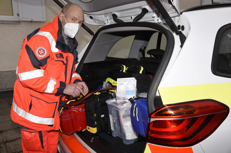 Pressebesichtigung des Impfzentrum Haar