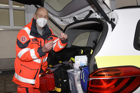 Pressebesichtigung des Impfzentrum Haar