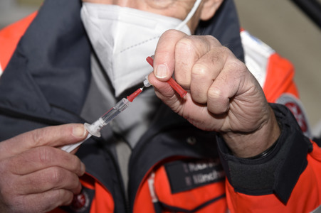 Pressebesichtigung des Impfzentrum Haar