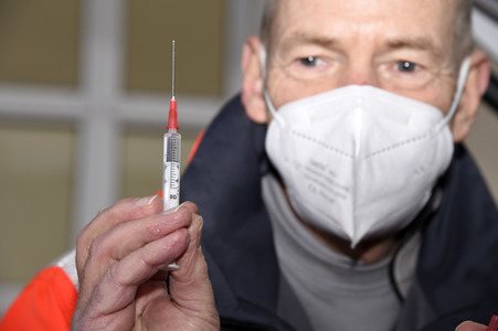 Pressebesichtigung des Impfzentrum Haar