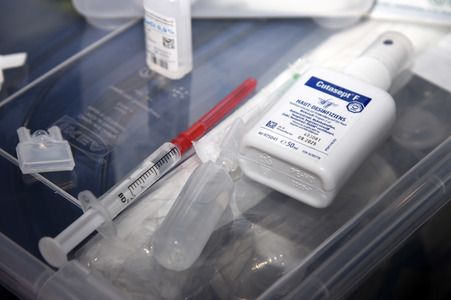 Pressebesichtigung des Impfzentrum Haar