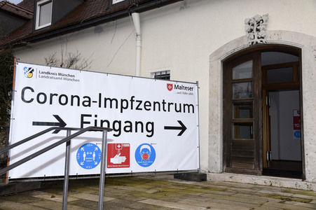 Pressebesichtigung des Impfzentrum Haar
