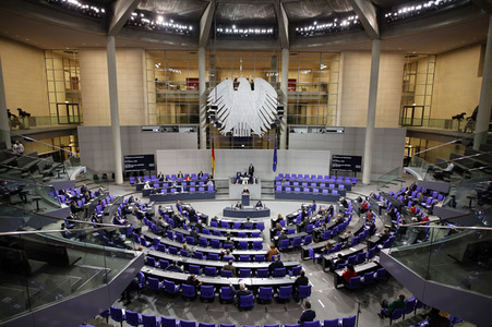 201. Sitzung des Deutschen Bundestages in Berlin