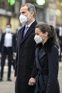 Denkmal für Corona Opfer in Madrid