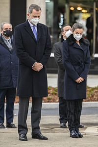 Denkmal für Corona Opfer in Madrid