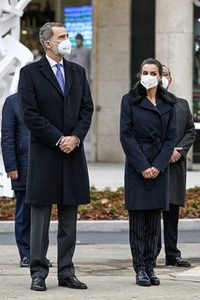 Denkmal für Corona Opfer in Madrid