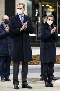 Denkmal für Corona Opfer in Madrid