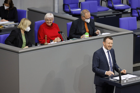 202. Sitzung des Deutschen Bundestages in Berlin