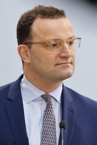 Pressekonferenz mit Jens Spahn in Berlin