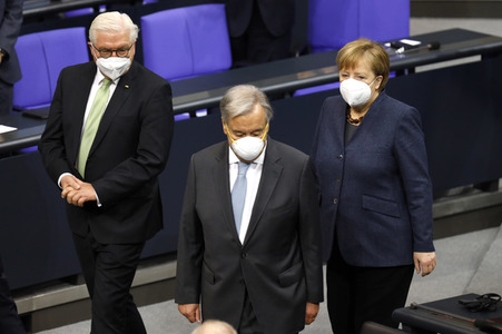 Rede von UN-Generalsekretär Guterres vor dem Deutschen Bundestag in Berlin