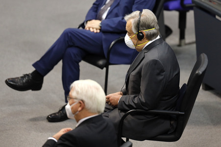 Rede von UN-Generalsekretär Guterres vor dem Deutschen Bundestag in Berlin