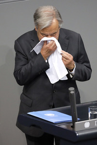 Rede von UN-Generalsekretär Guterres vor dem Deutschen Bundestag in Berlin