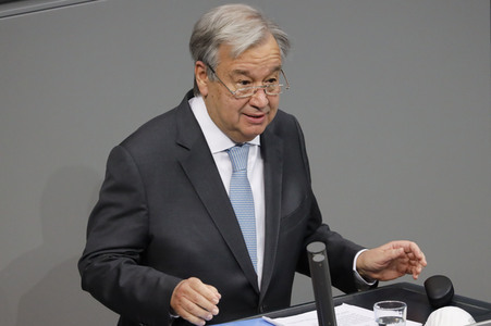 Rede von UN-Generalsekretär Guterres vor dem Deutschen Bundestag in Berlin