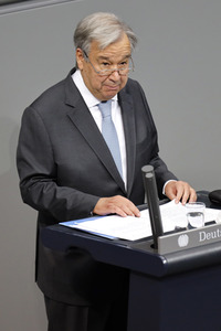 Rede von UN-Generalsekretär Guterres vor dem Deutschen Bundestag in Berlin