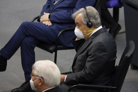 Rede von UN-Generalsekretär Guterres vor dem Deutschen Bundestag in Berlin